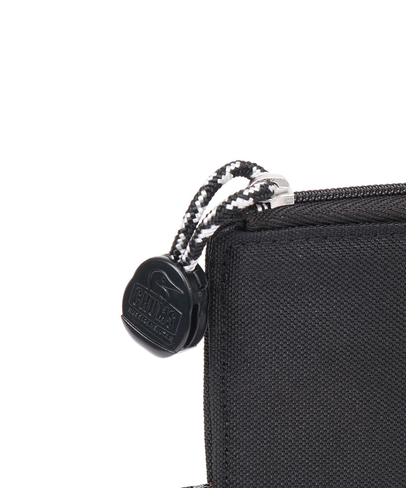 CHUMS RECYCLE L-SHAPED ZIP WALLET - PINK