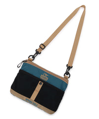 CHUMS SPRING DALE SACOCHE - BLUE BEIGE