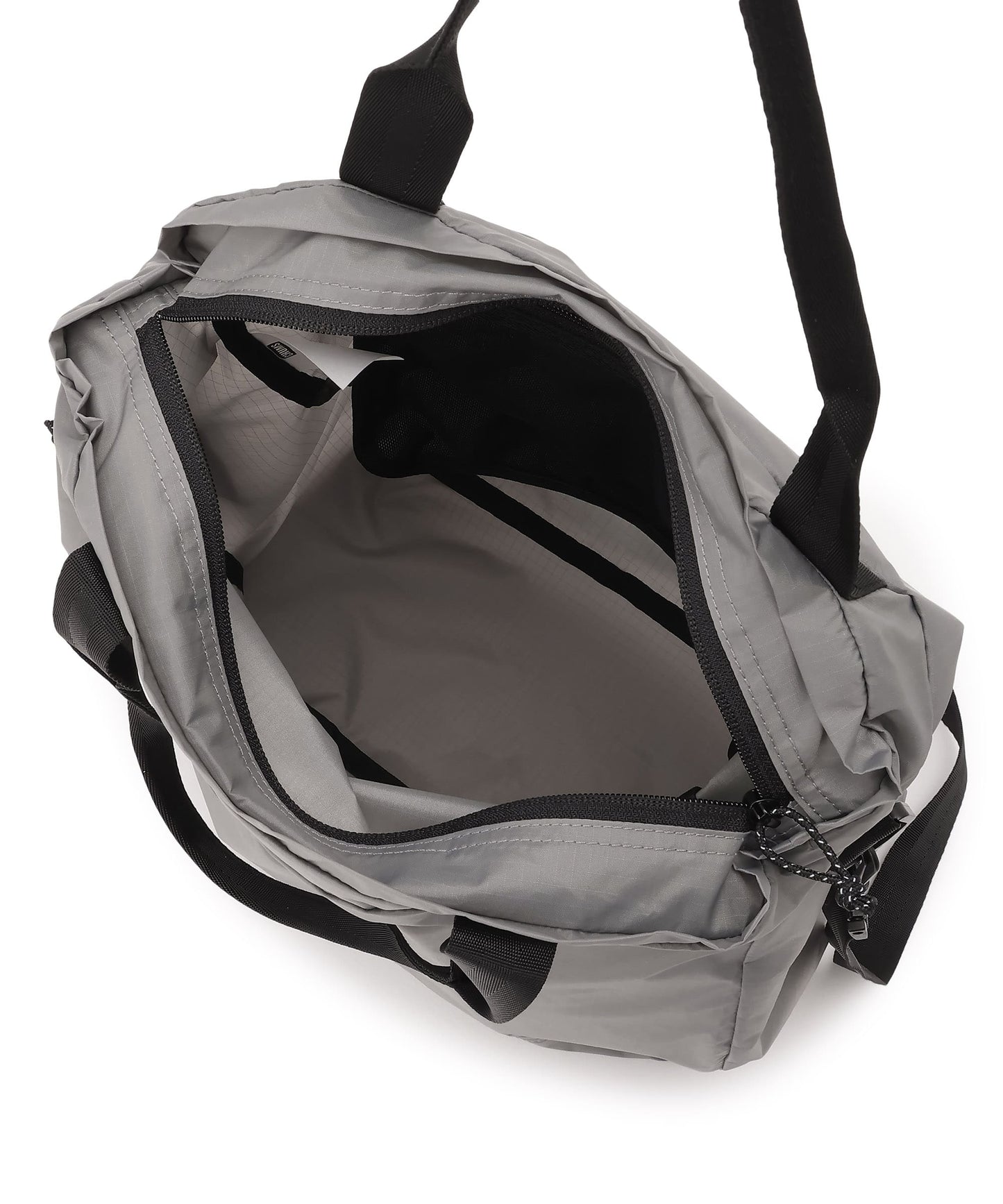 CHUMS PACKABLE 2WAY TOTE BAG - BLACK