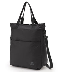 CHUMS PACKABLE 2WAY TOTE BAG - BLACK
