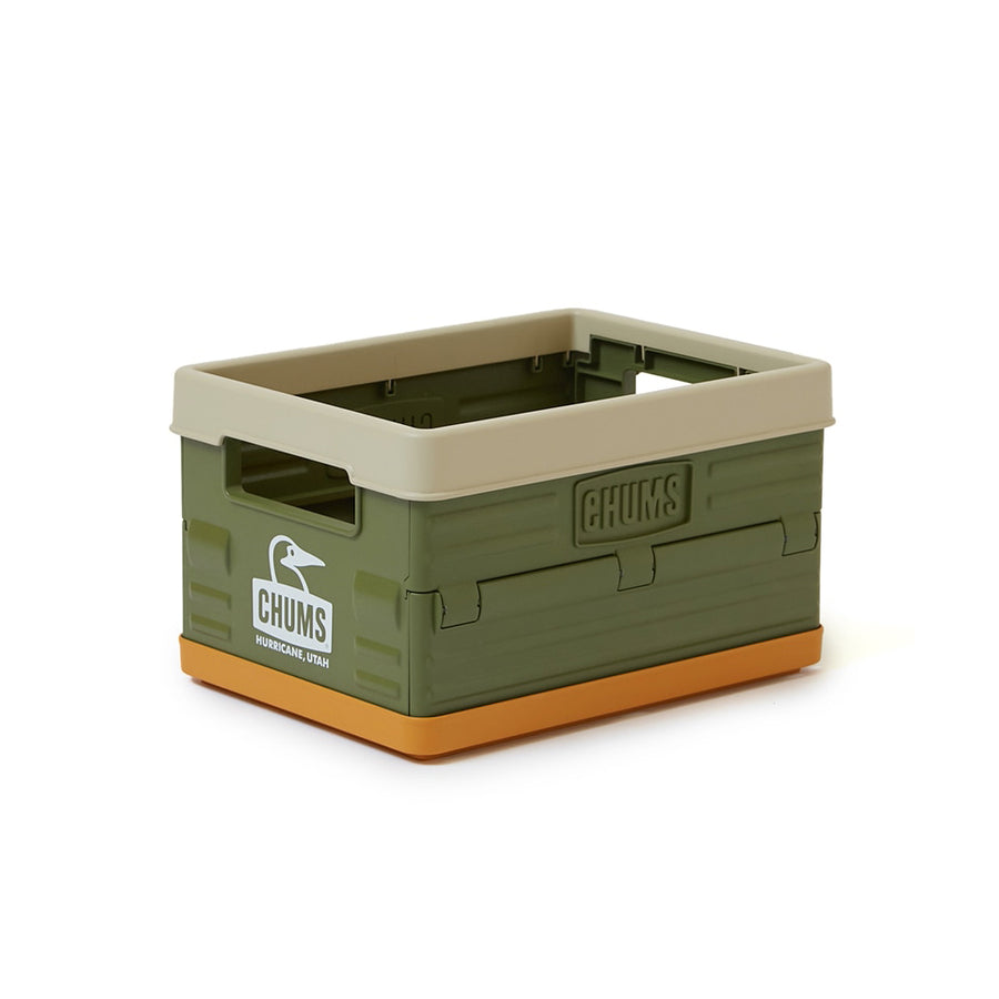 CHUMS CAMPING FOLDING CONTAINER SMALL - OLIVE