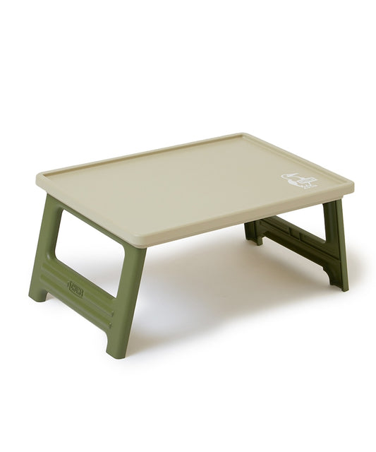 CHUMS PICNIC TABLE WITH FOLDING CONTAINER TOP - OLIVE