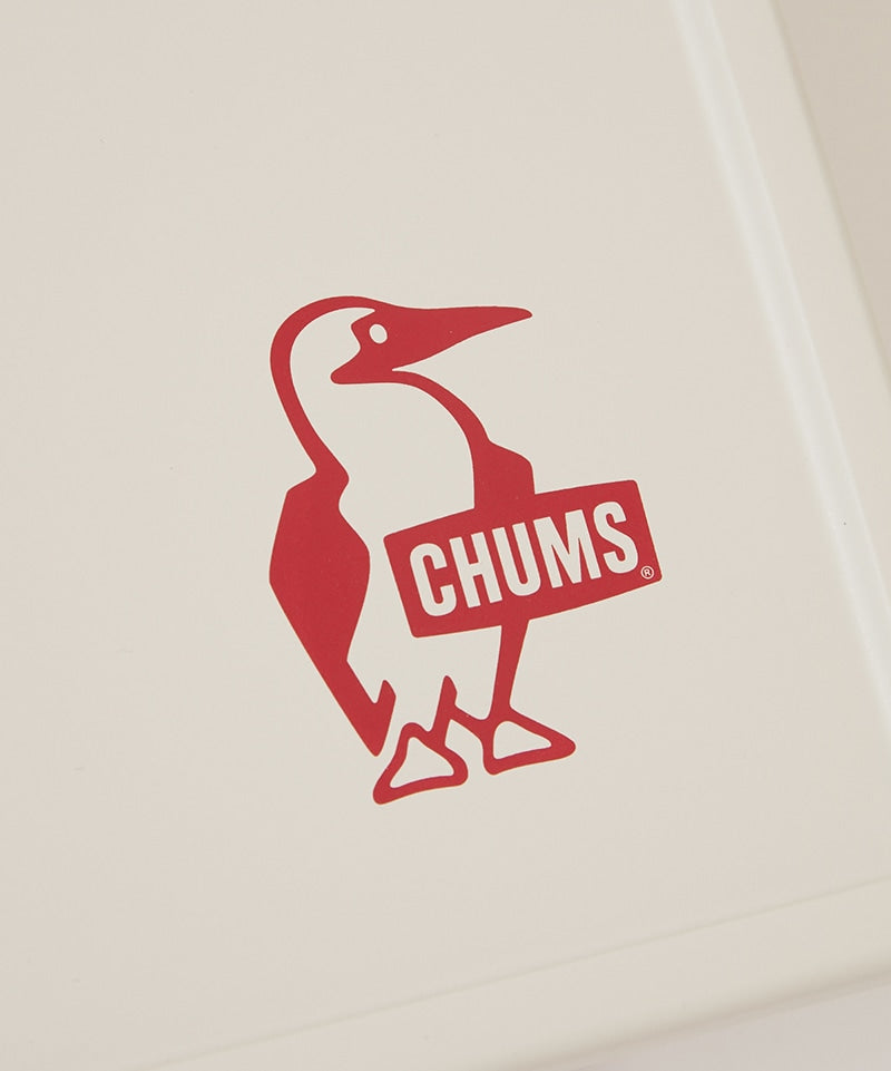 CHUMS PICNIC TABLE WITH FOLDING CONTAINER TOP - RED