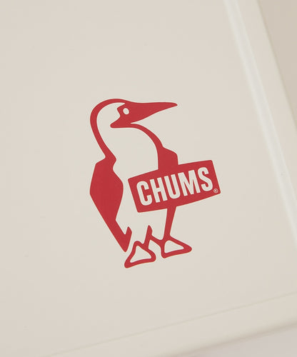 CHUMS PICNIC TABLE WITH FOLDING CONTAINER TOP - RED