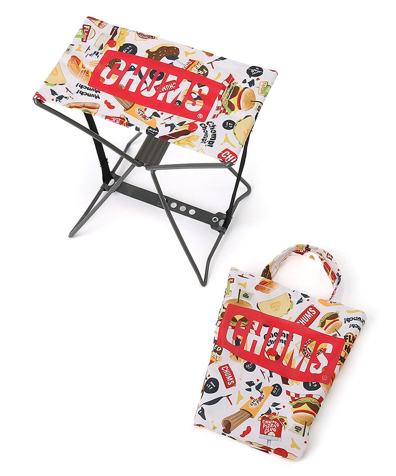 CHUMS MINI FOLDABLE STOOL - FAST FOOD