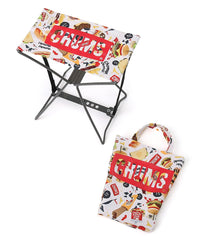 CHUMS MINI FOLDABLE STOOL - FAST FOOD
