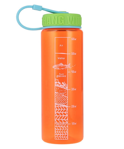 CHUMS BOOBY BOTTLE 600ML - CLEAR PINK