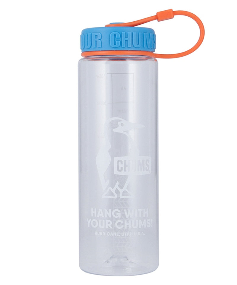 CHUMS BOOBY BOTTLE 600ML - CLEAR LT. BLUE
