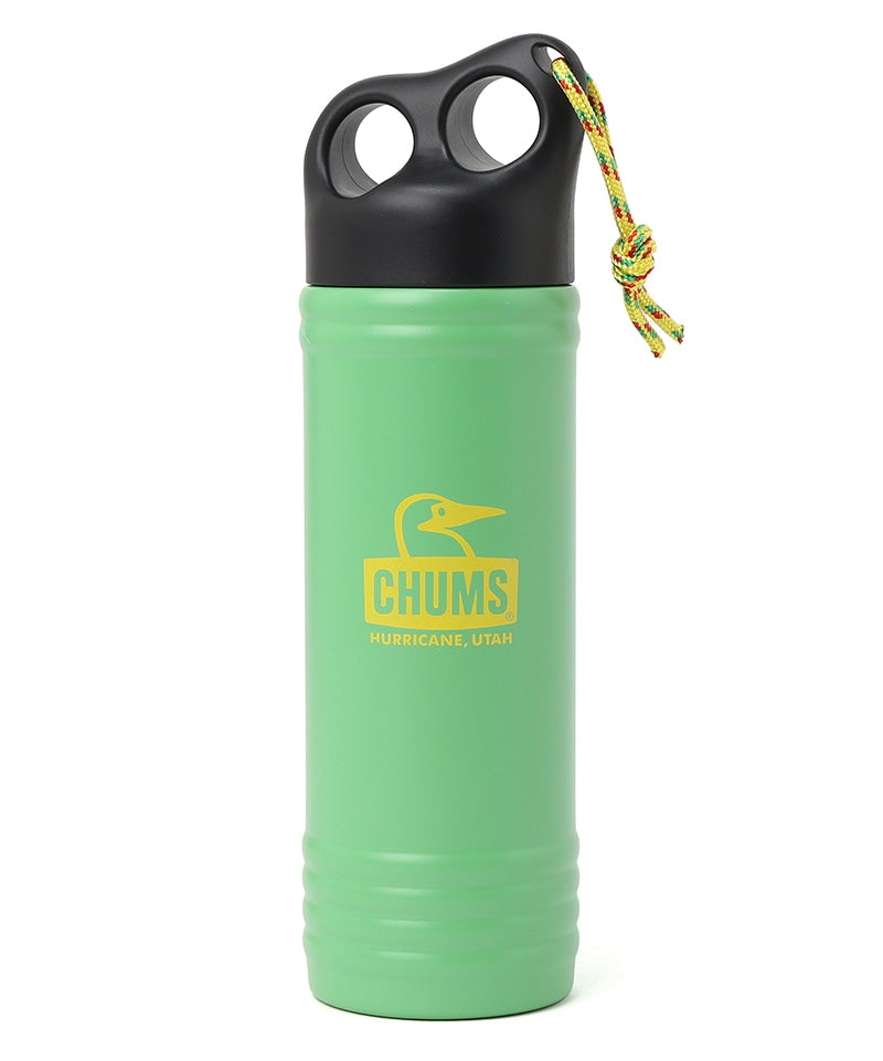 CHUMS CAMPER WAVE BOTTLE 500ML - GREEN X YELLOW