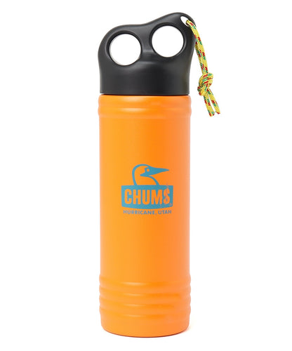 CHUMS CAMPER WAVE BOTTLE 500ML - ORANGE X BLUE