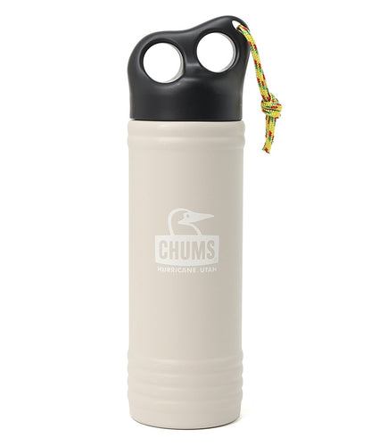 CHUMS CAMPER WAVE BOTTLE 500ML - GREIGE X OFFWHITE