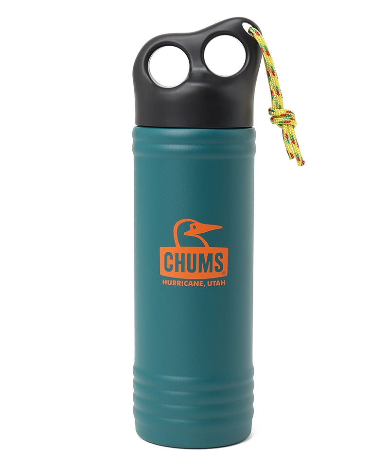 CHUMS CAMPER WAVE BOTTLE 500ML - DEEP TEAL X ORANGE