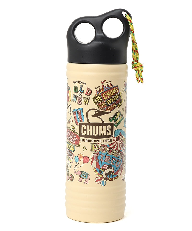 CHUMS CAMPER WAVE BOTTLE 500 PATTERN - CIRCUS