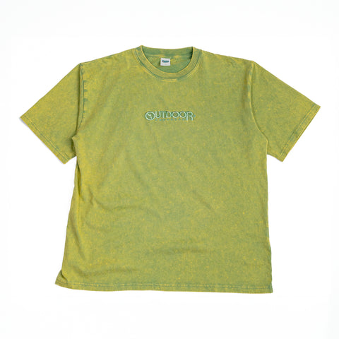 OUTDOOR PRODUCTS EMBROIDERY LOGO TEE SANDWASH