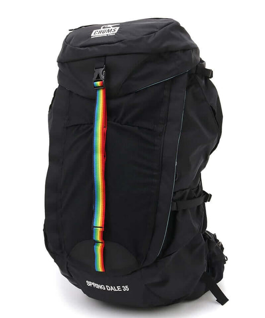 CHUMS SPRING DALE 35 BLACK/RAINBOW