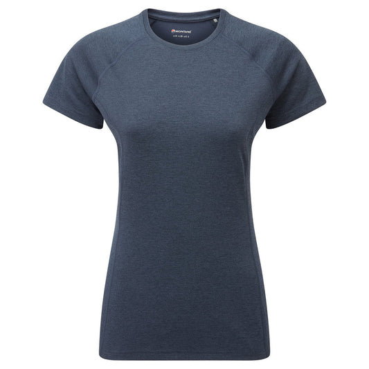 MONTANE WOMEN'S DART T-SHIRT - ECLIPSE BLUE