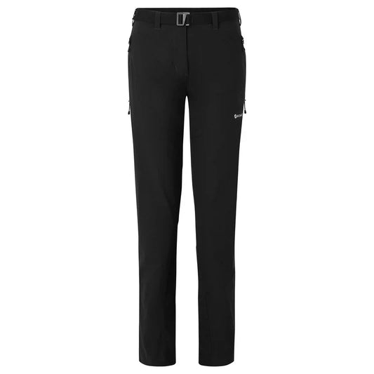 MONTANE WOMEN'S TERRA STRETCH PANTS REG LEG - BLACK