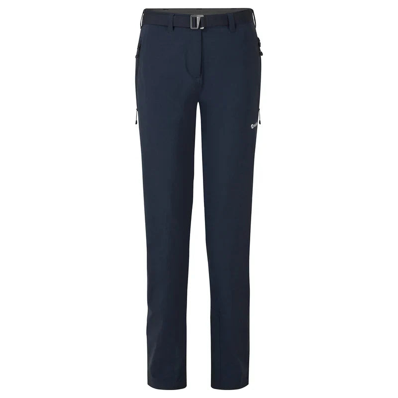 MONTANE WOMEN'S TERRA STRETCH PANTS REG LEG - ECLIPSE BLUE