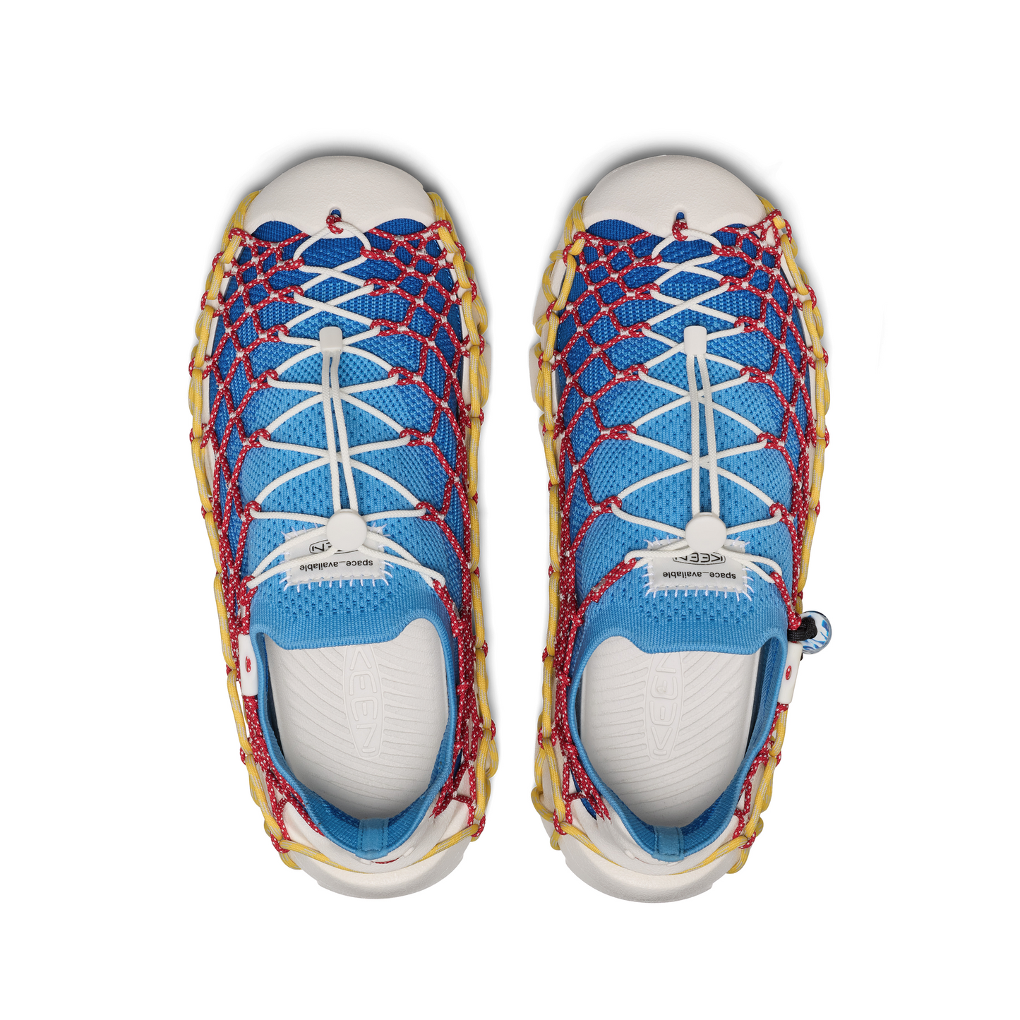 KEEN MEN'S UNEEK 360 x SPACE AVAILABLE - AZURE BLUE/STAR WHITE