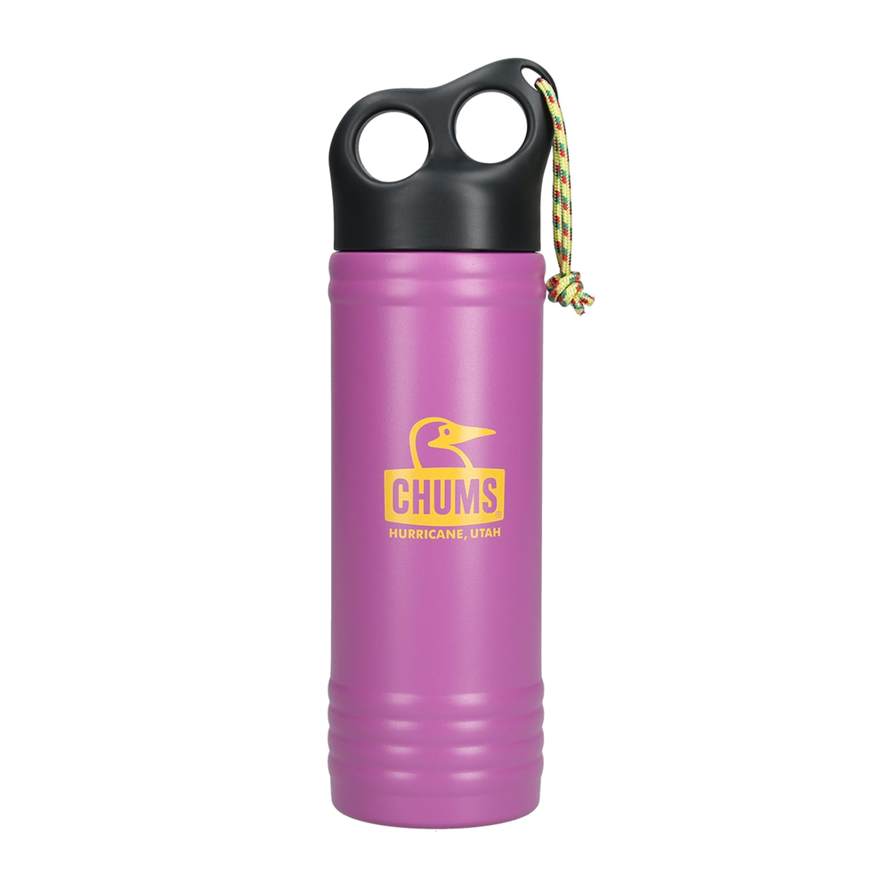 CHUMS CAMPER WAVE BOTTLE 500ML - PURPLE X YELLOW