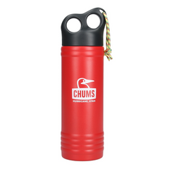 CHUMS CAMPER WAVE BOTTLE 500ML - RED X WHITE