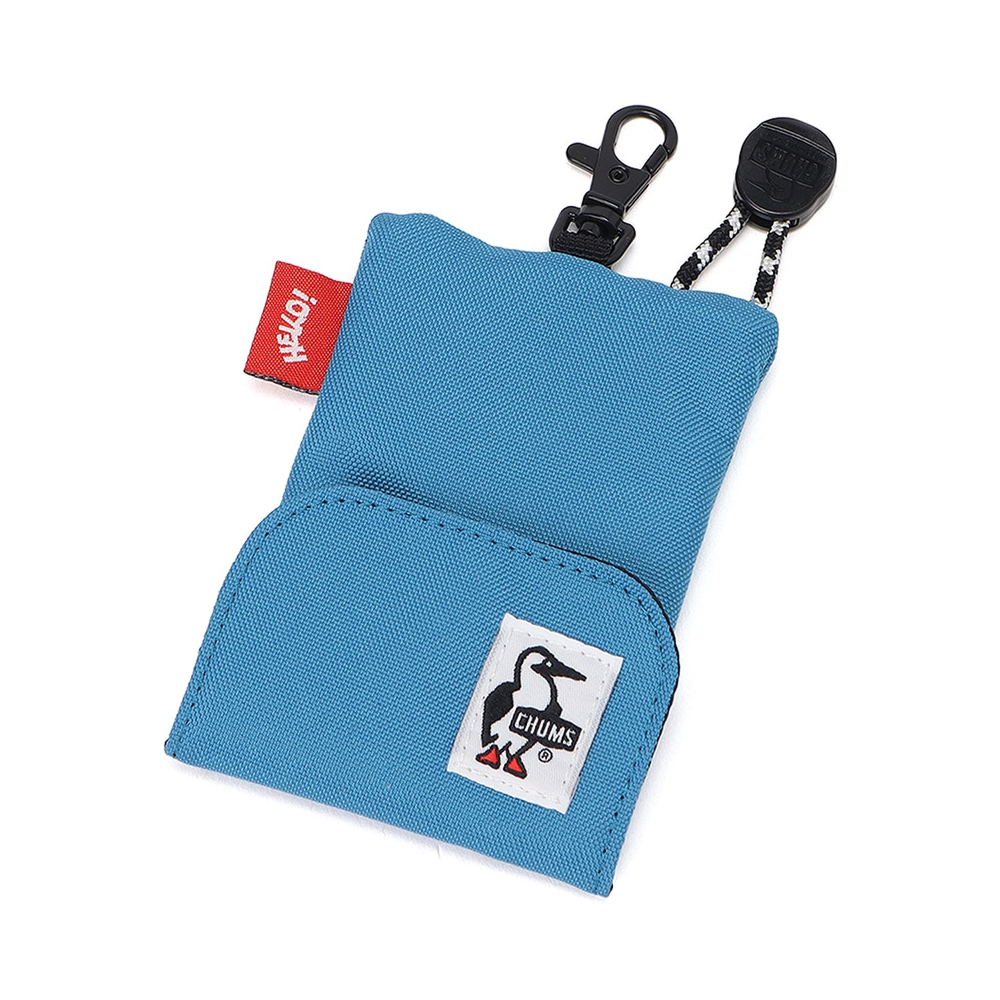 CHUMS RECYCLE RETRACTOR KEY HOLDER - DULL BLUE