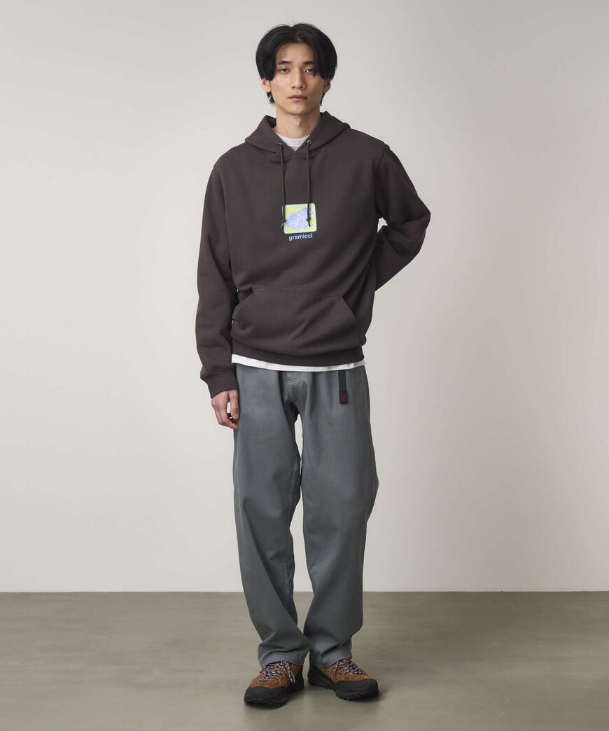 GRAMICCI TOAD SWEATSHIRT DEEP BROWN