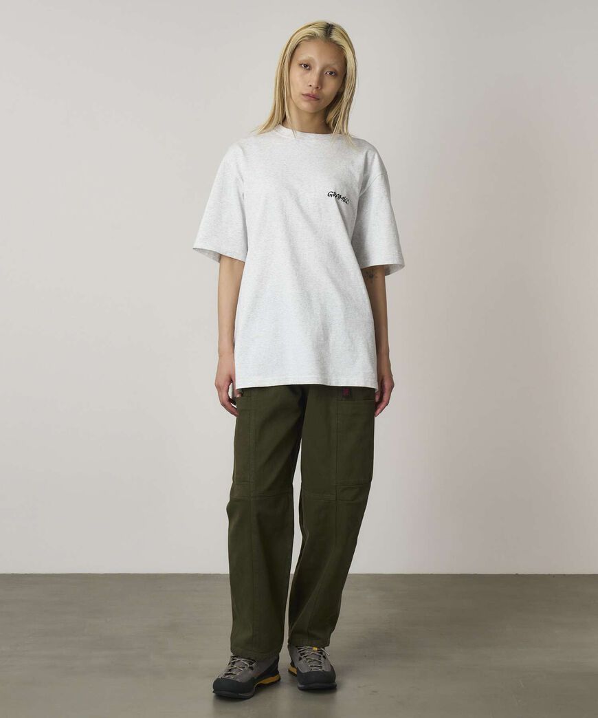 GRAMICCI ICE AXE TEE HEATHER ASH