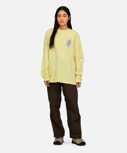 GRAMICCI THUMBPRINT LS TEE LEMON