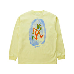 GRAMICCI THUMBPRINT LS TEE LEMON