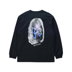 GRAMICCI THUMBPRINT LS TEE VINTAGE BLACK