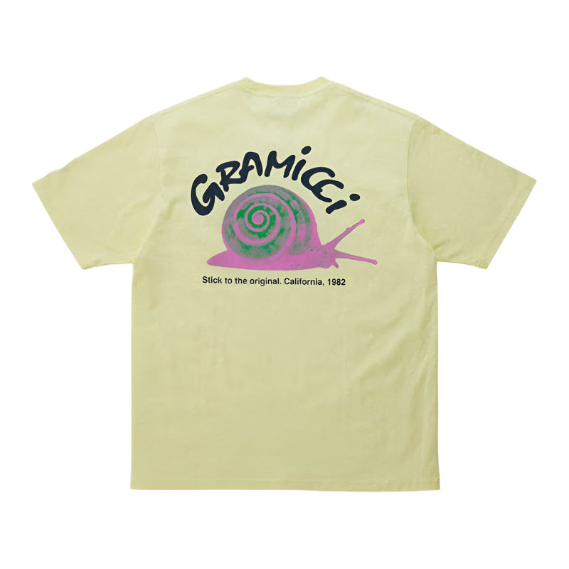GRAMICCI SNAIL TEE LEMON