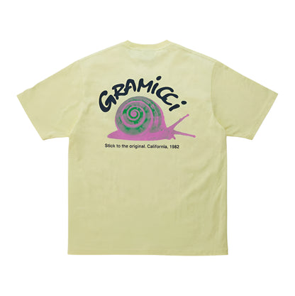 GRAMICCI SNAIL TEE LEMON