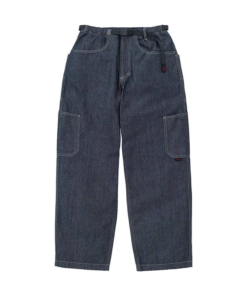 GRAMICCI JAPANASE CHAMBRAY ROCK SLIDE PANT NAVY