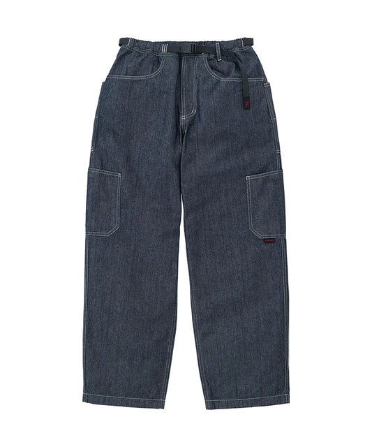 GRAMICCI JAPANASE CHAMBRAY ROCK SLIDE PANT NAVY
