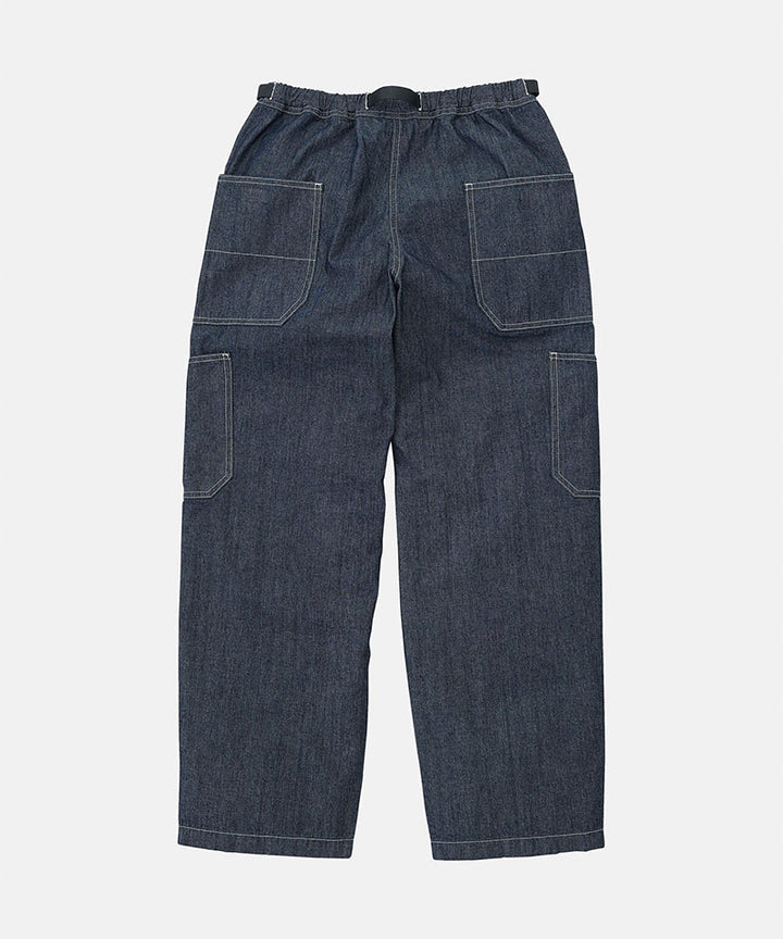 GRAMICCI JAPANASE CHAMBRAY ROCK SLIDE PANT NAVY