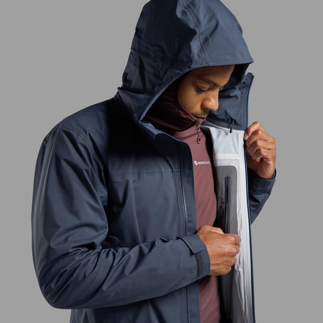 MONTANE MEN'S CETUS JACKET - ECLIPSE BLUE