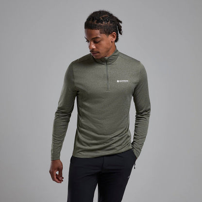 MONTANE MEN'S DART ZIP NECK - CAPER