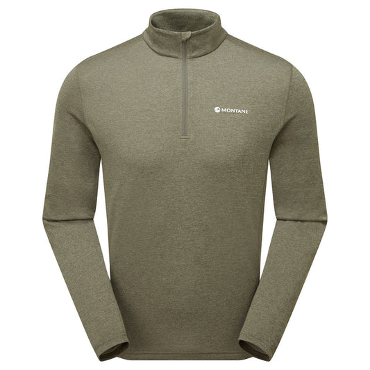 MONTANE MEN'S DART ZIP NECK - CAPER