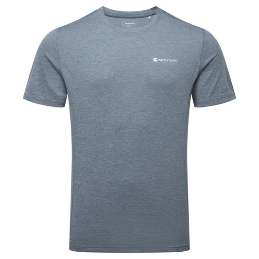 MONTANE MEN'S DART T-SHIRT - STONE BLUE