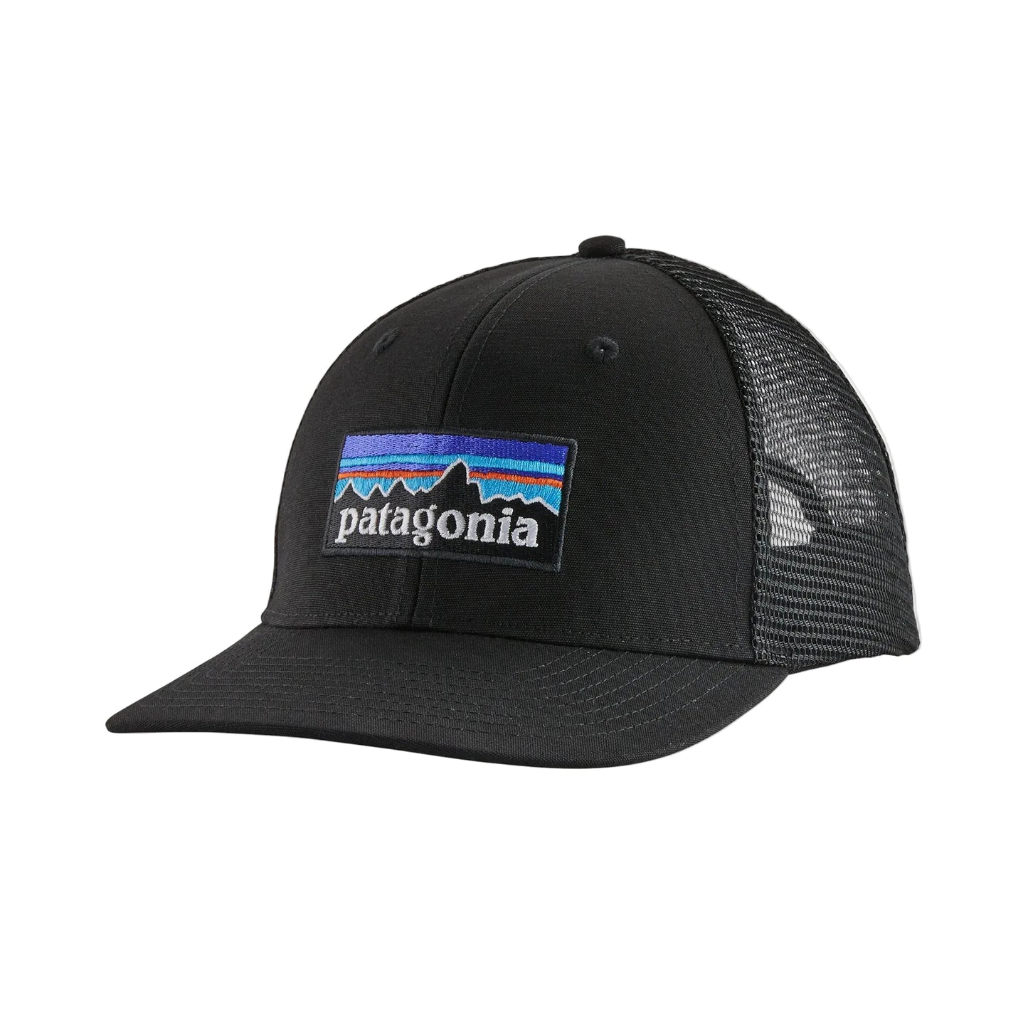 PATAGONIA P-6 LOGO TRUCKER HAT - FORGE GREY