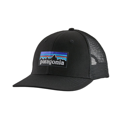 PATAGONIA P-6 LOGO TRUCKER HAT - FORGE GREY