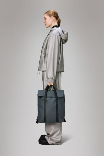 RAINS 2 WAY TOTE BACKPACK W3 LAGOON
