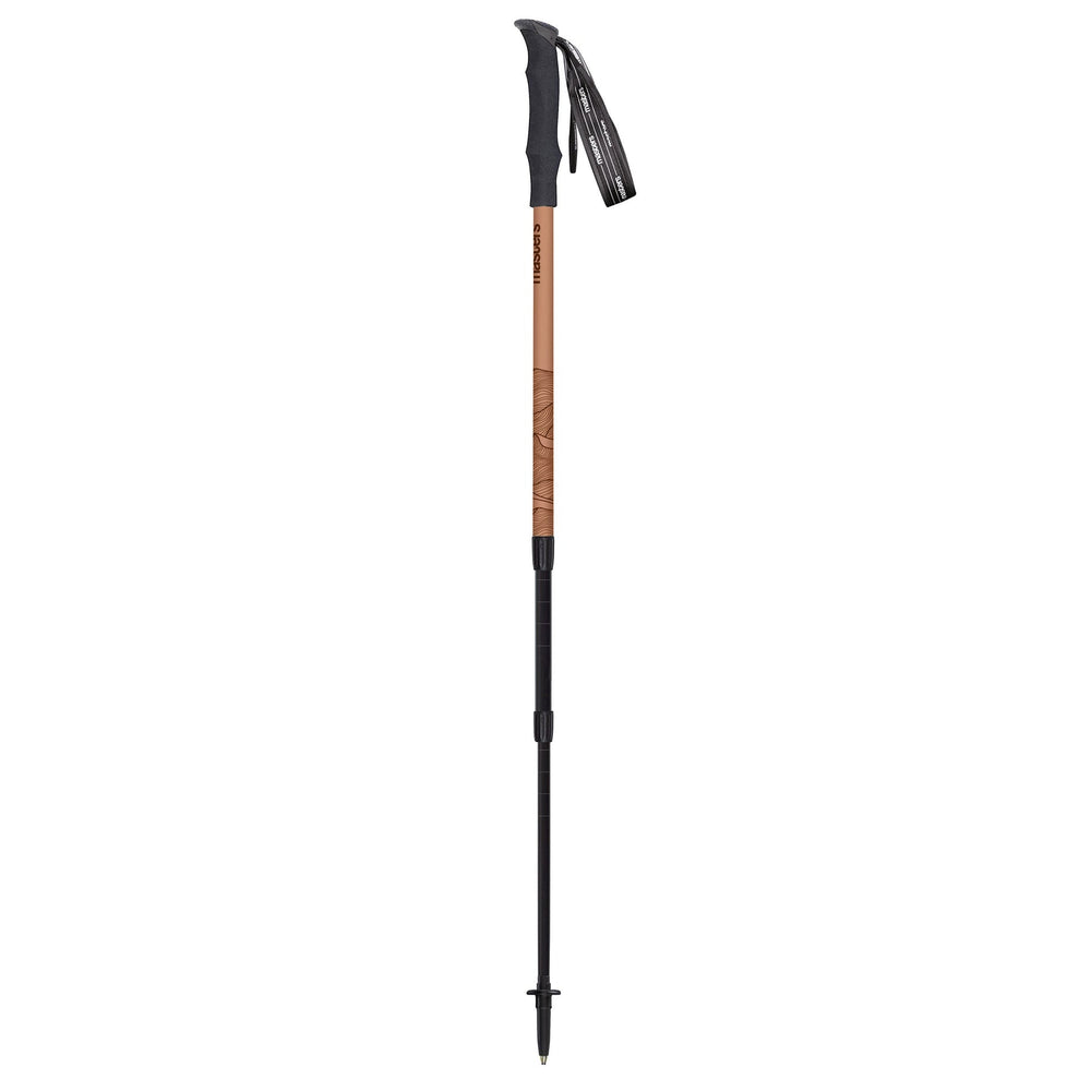 MASTERS HIKER ANTISHOCK CSS POLES - COPPER / BROWN