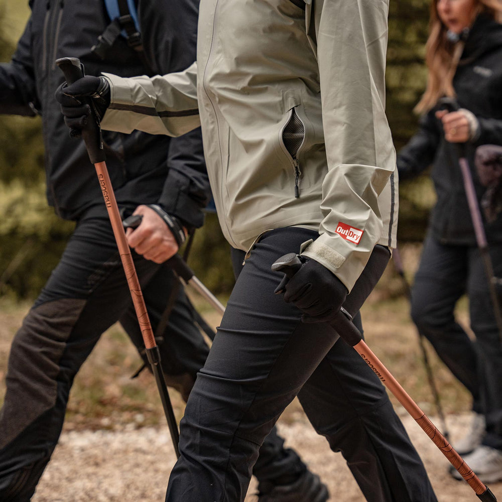 MASTERS HIKER ANTISHOCK CSS POLES - COPPER / BROWN