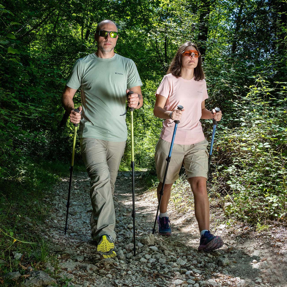MASTERS RANGER POLES - LIME / DARK GREEN