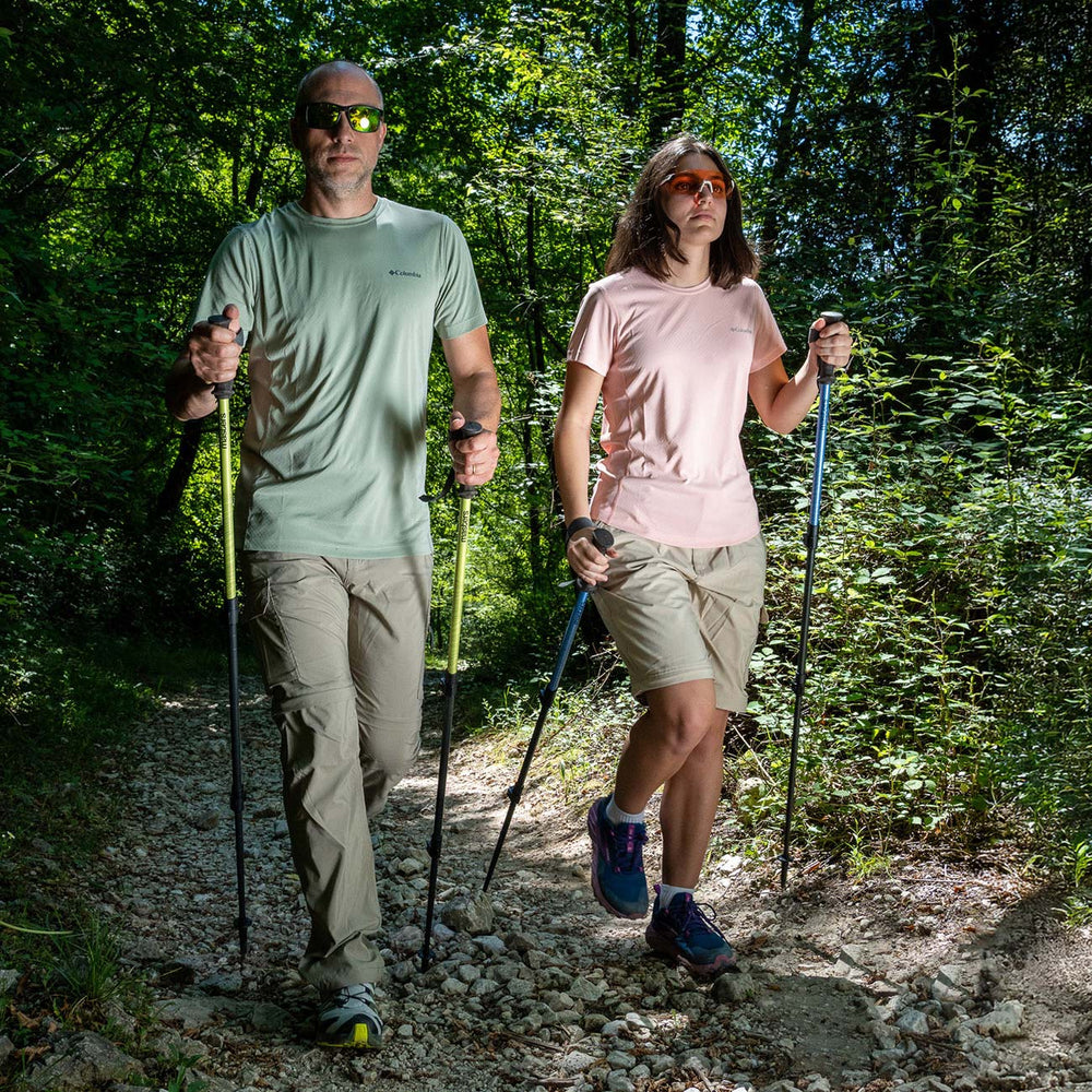 MASTERS RANGER COMPACT POLES - SKY BLUE / DARK BLUE