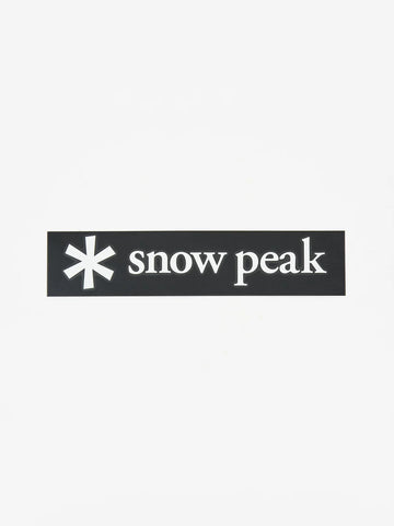 SNOW PEAK LOGO STICKER ASTERISK S