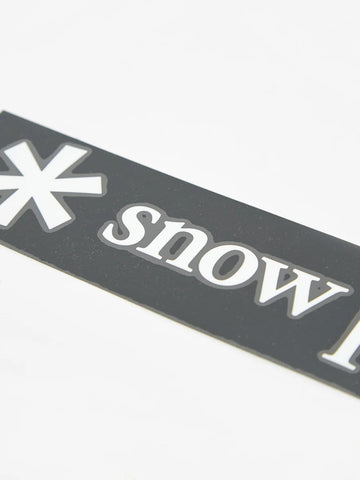 SNOW PEAK LOGO STICKER ASTERISK S