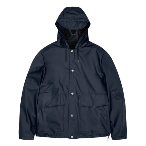 RAINS SHORT HOODED COAT